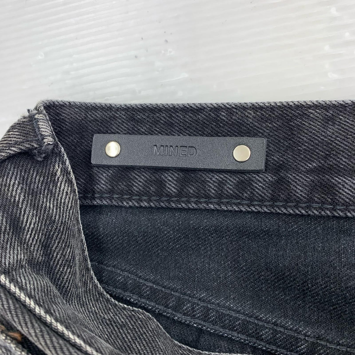 デニムパンツ 5P BLACK DENIM ブラック