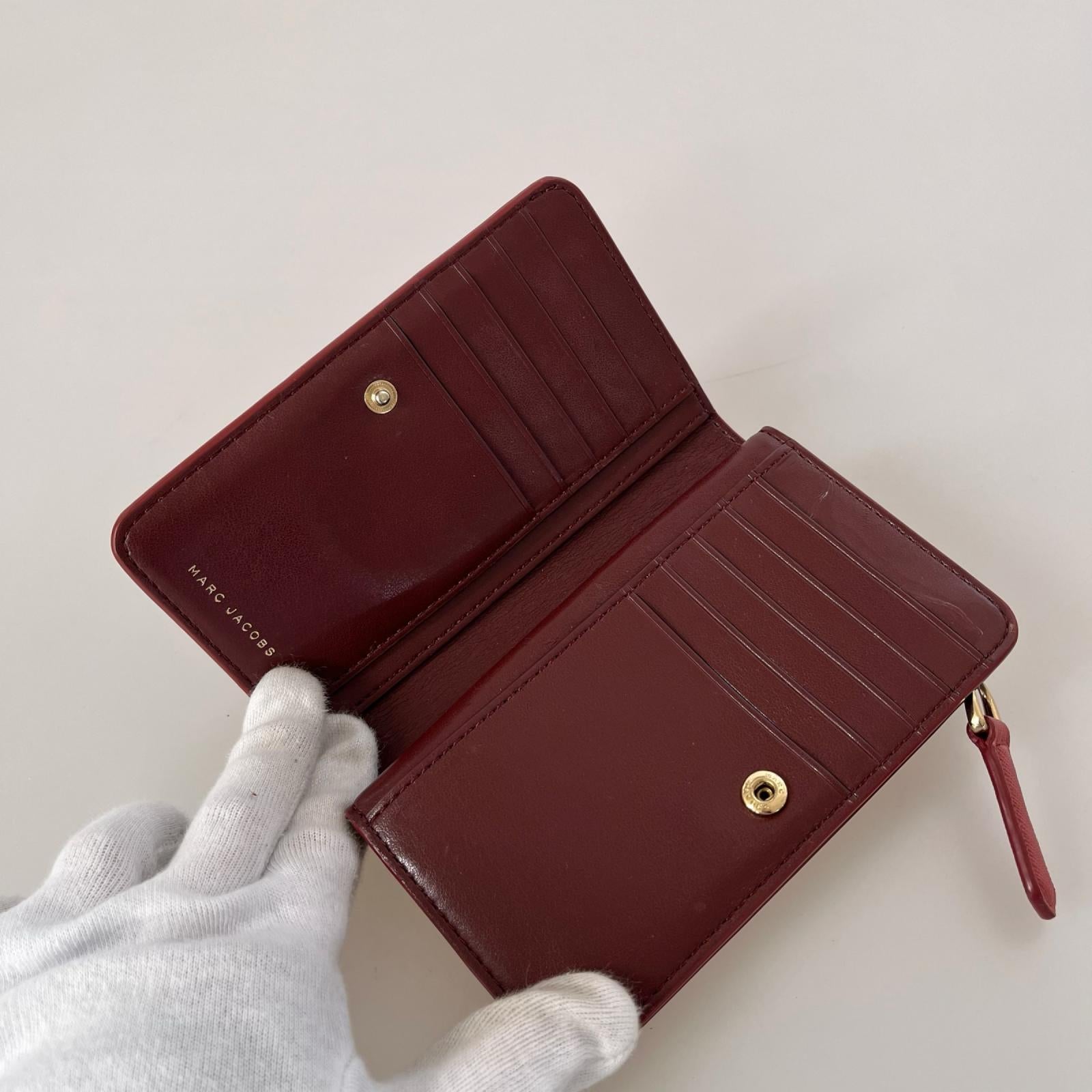 長財布 レザー コンパクトウォレット ピンク ピンク