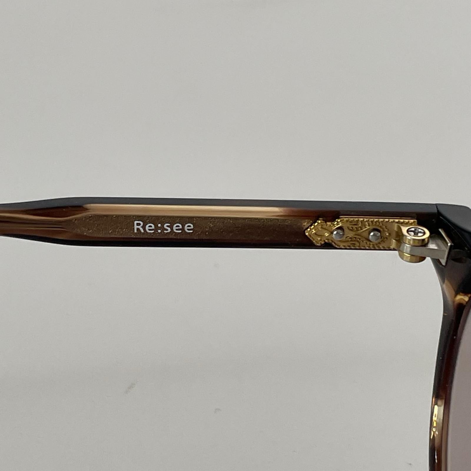 その他アクセサリー resee アイウェア ブラウン