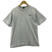 半袖Tシャツ 90s usa製 黒タグ ライトブルー (M) M グレー