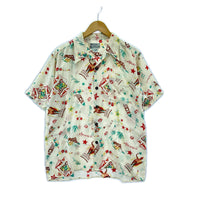 半袖シャツ OLD・VINTAGE AVANTI シルクアロハシャツ (S) S