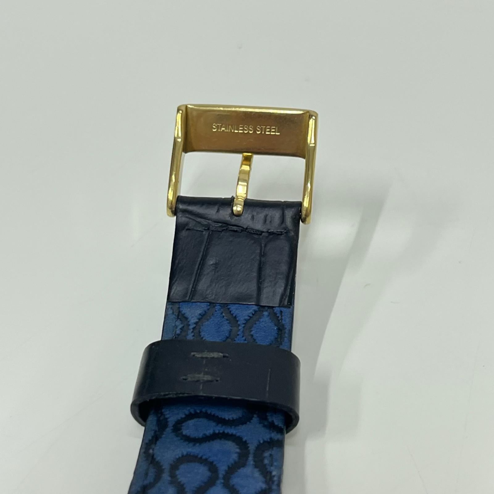 腕時計 Vivienne Westwood ミニオーブ アナログ腕時計 クォーツ ネイビー×ゴールド