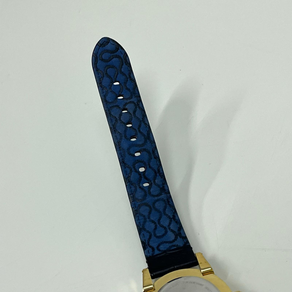 腕時計 Vivienne Westwood ミニオーブ アナログ腕時計 クォーツ ネイビー×ゴールド