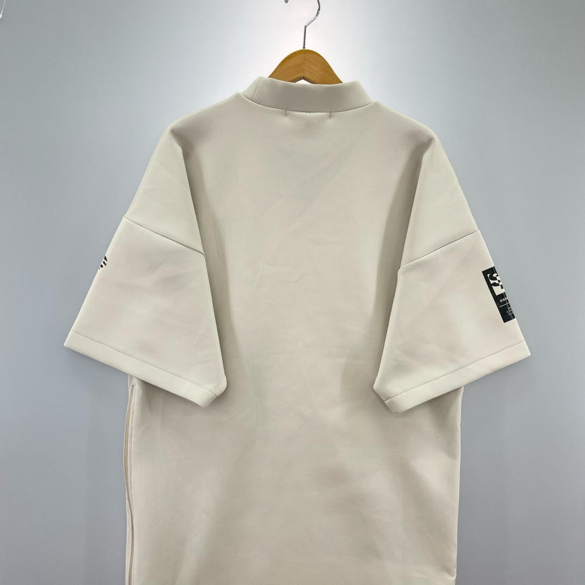 ワンピース DOUBLE STANDARD CLOTHING 半袖ワンピース ベージュ