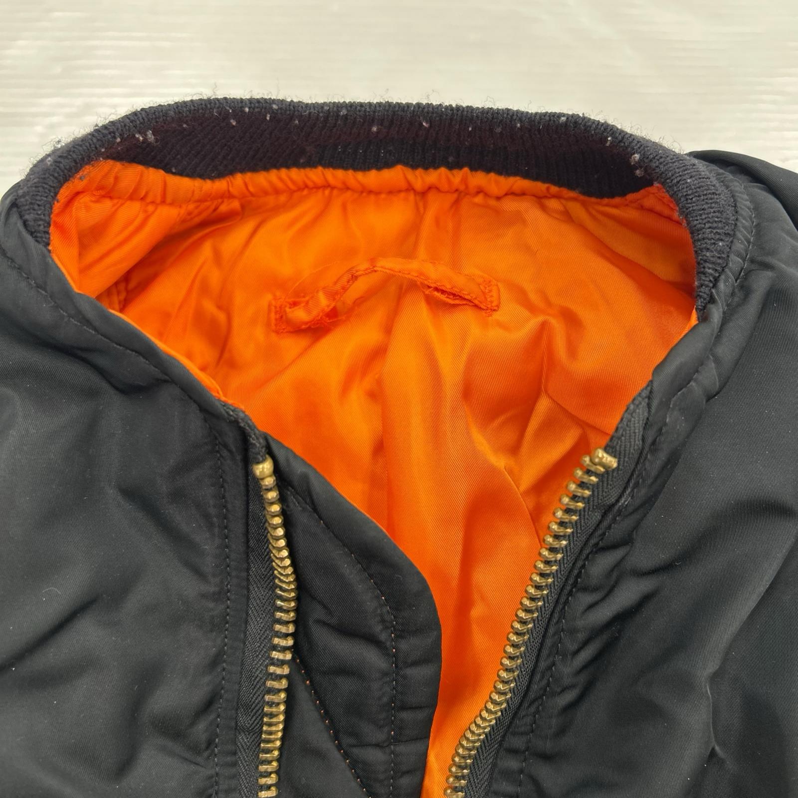 ジャケット GOLDEN MFG USA製 MA-1 ブラック(XS) ブラック