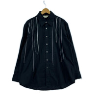 長袖シャツ 21SS STITCH WORK SHIRT 黒 (1) 1 ブラック