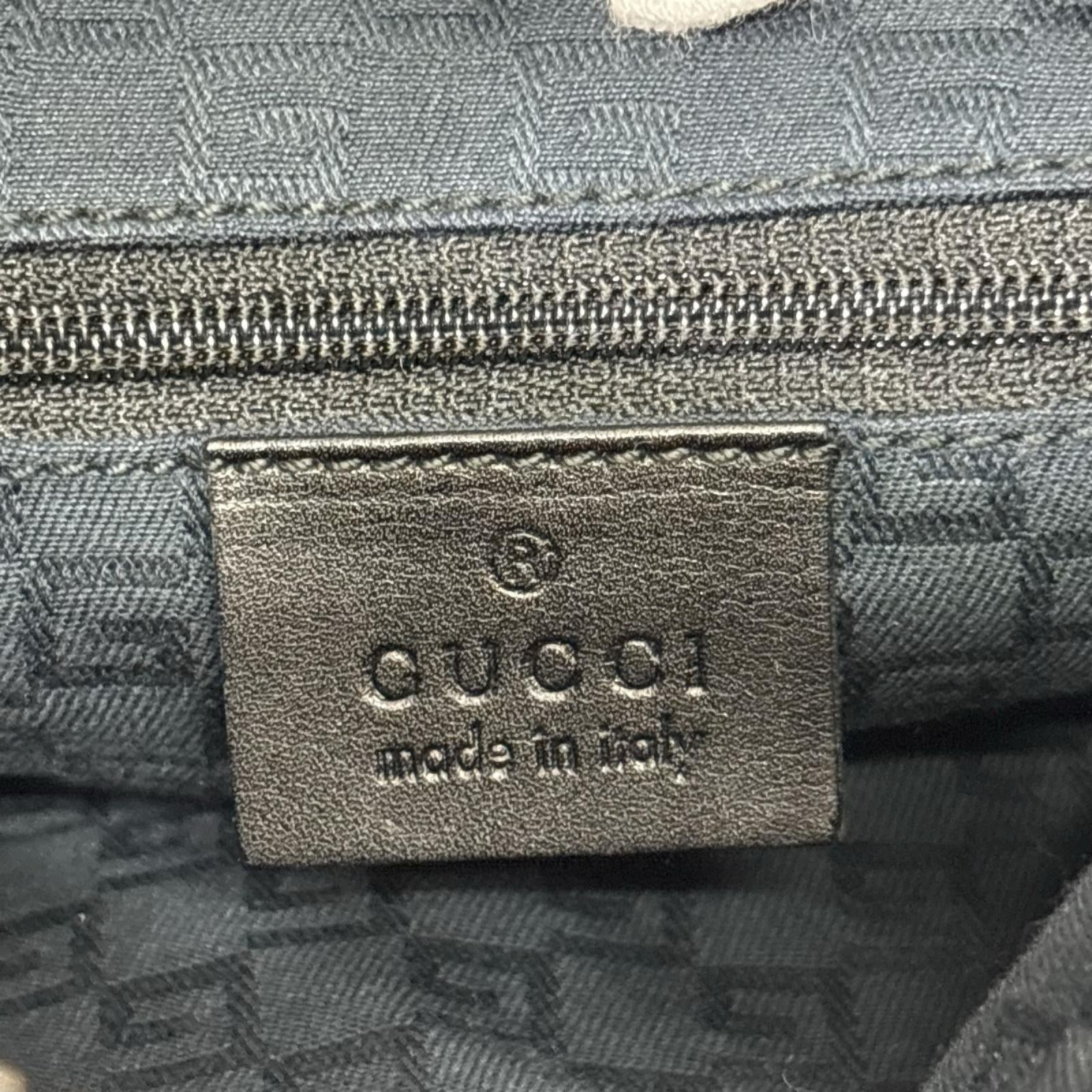 GUCCI/GGキャンバス スエード/ハンドバッグ/120886
