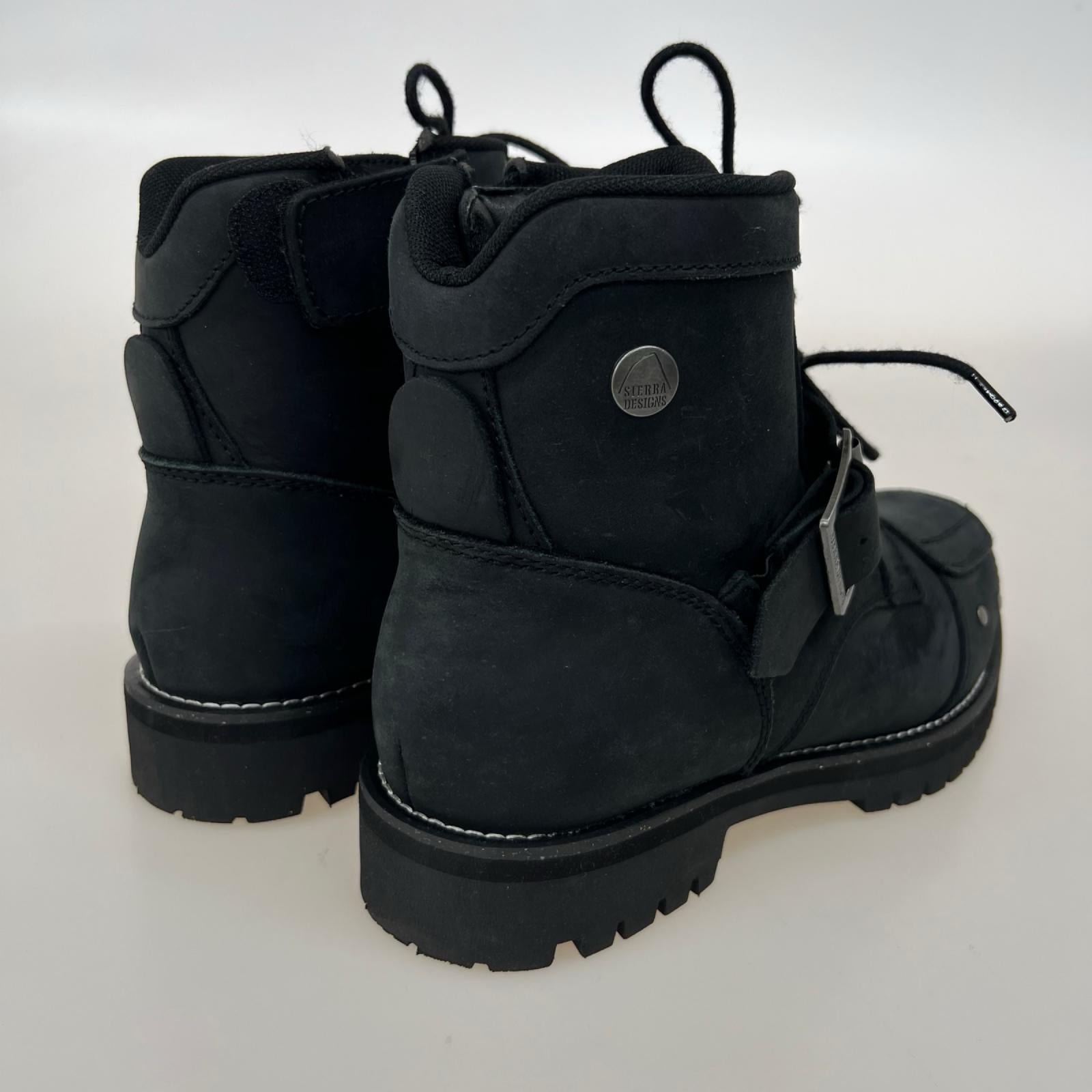 ブーツ SIERRA DESIGNS サイドジップ ハイブーツ 黒 28.0cm 28cm (US10 UK9 1/2 EU46) ブラック