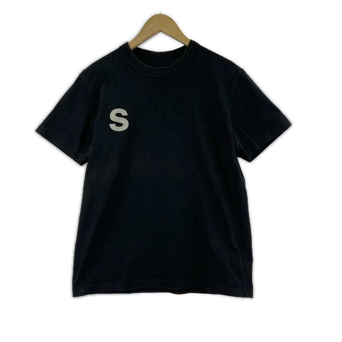 半袖Tシャツ 22SS 半纏ロゴプリント 黒 (1) 1 ブラック