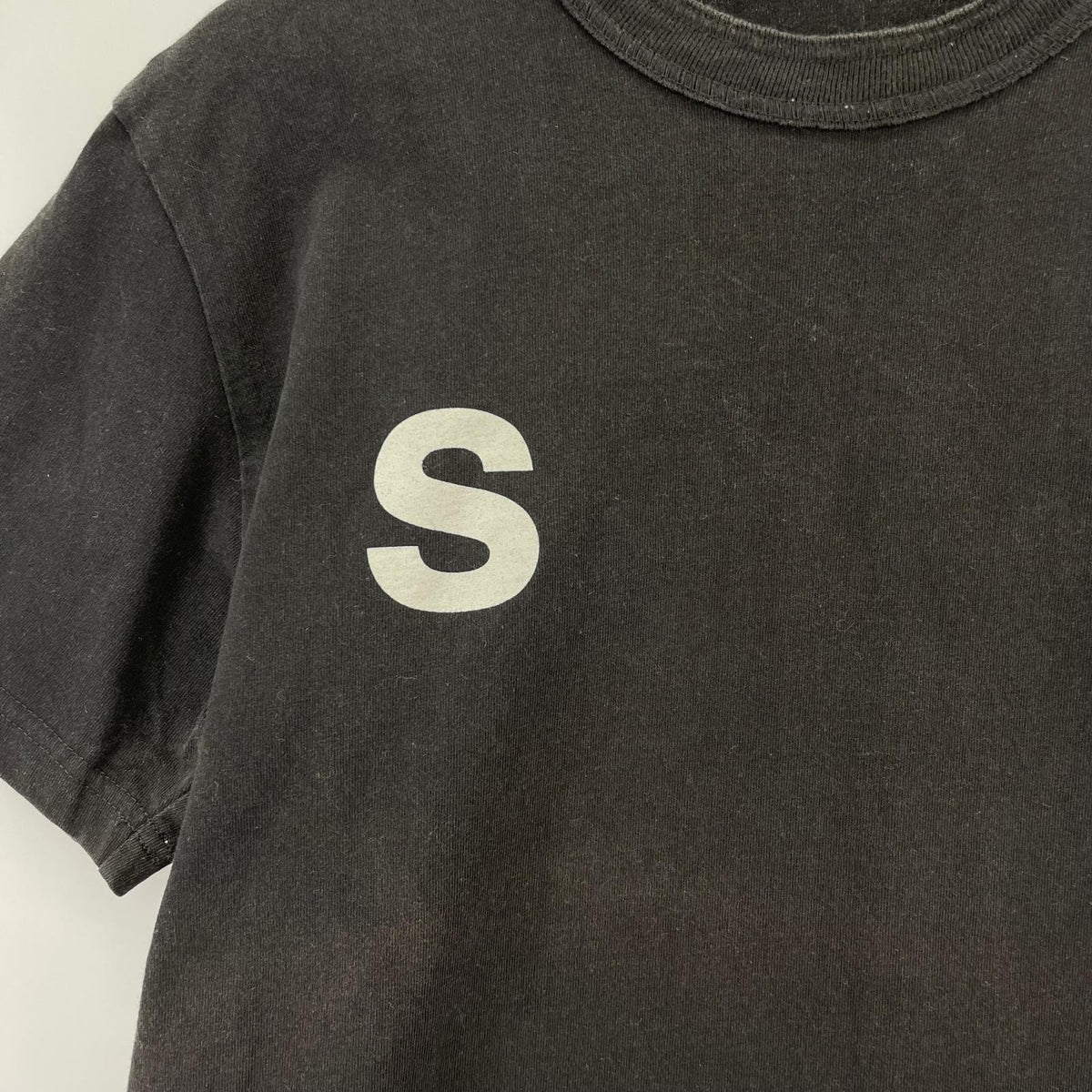 半袖Tシャツ 22SS 半纏ロゴプリント 黒 (1) 1 ブラック