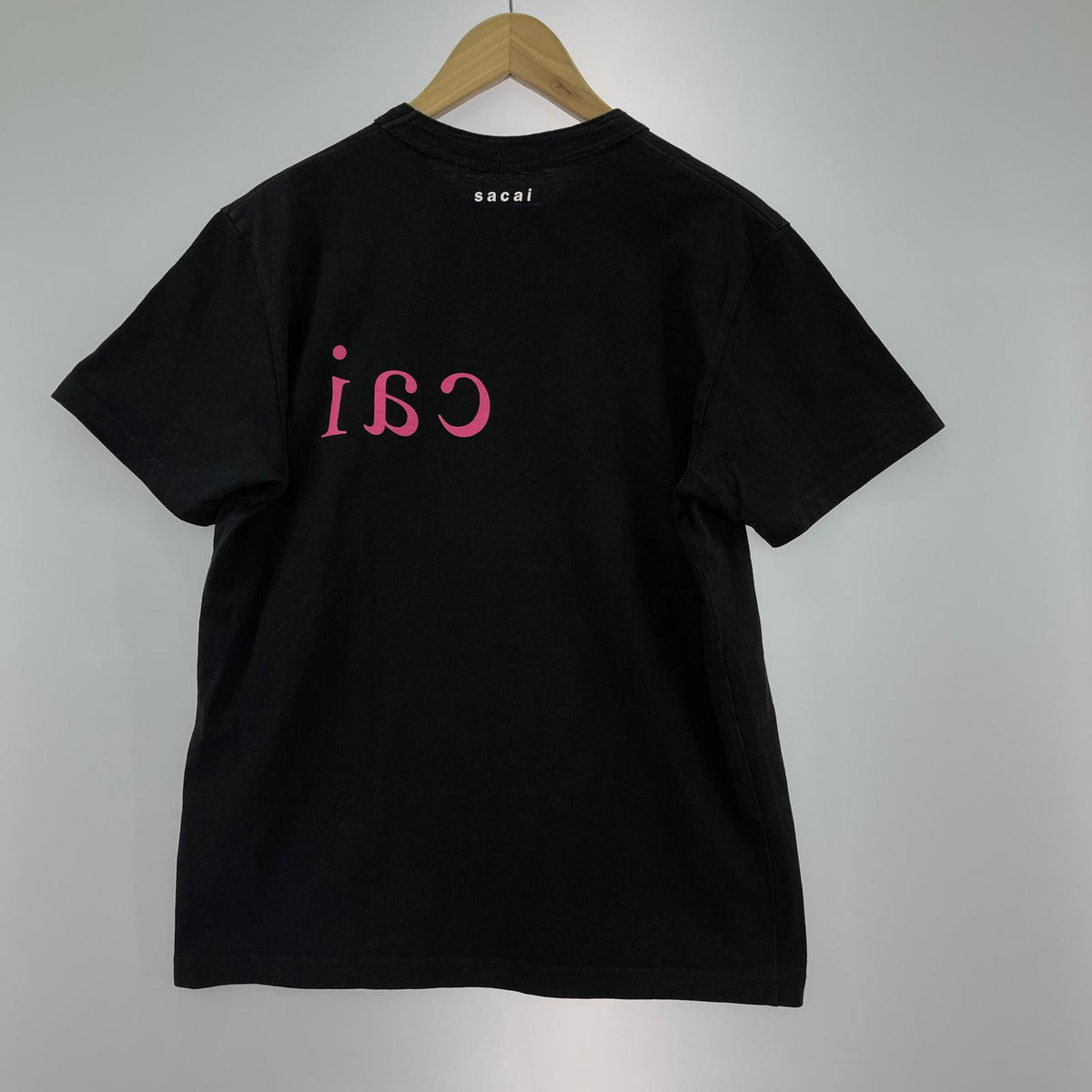 半袖Tシャツ 22SS 半纏ロゴプリント 黒 (1) 1 ブラック