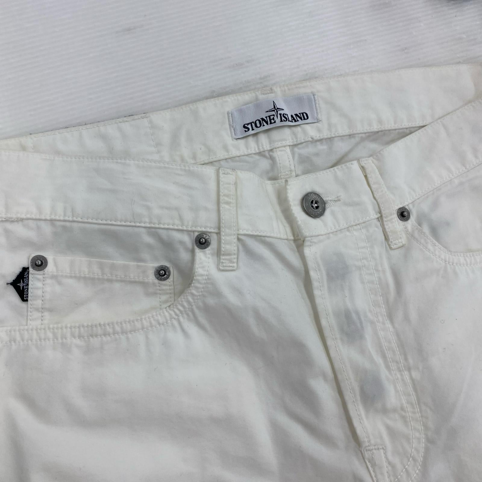 パンツ Slim Pants 白 W31 32 ホワイト