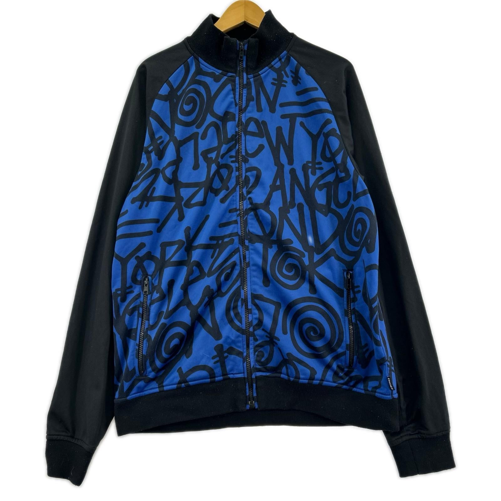 ジャケット 総柄トラックジャケット