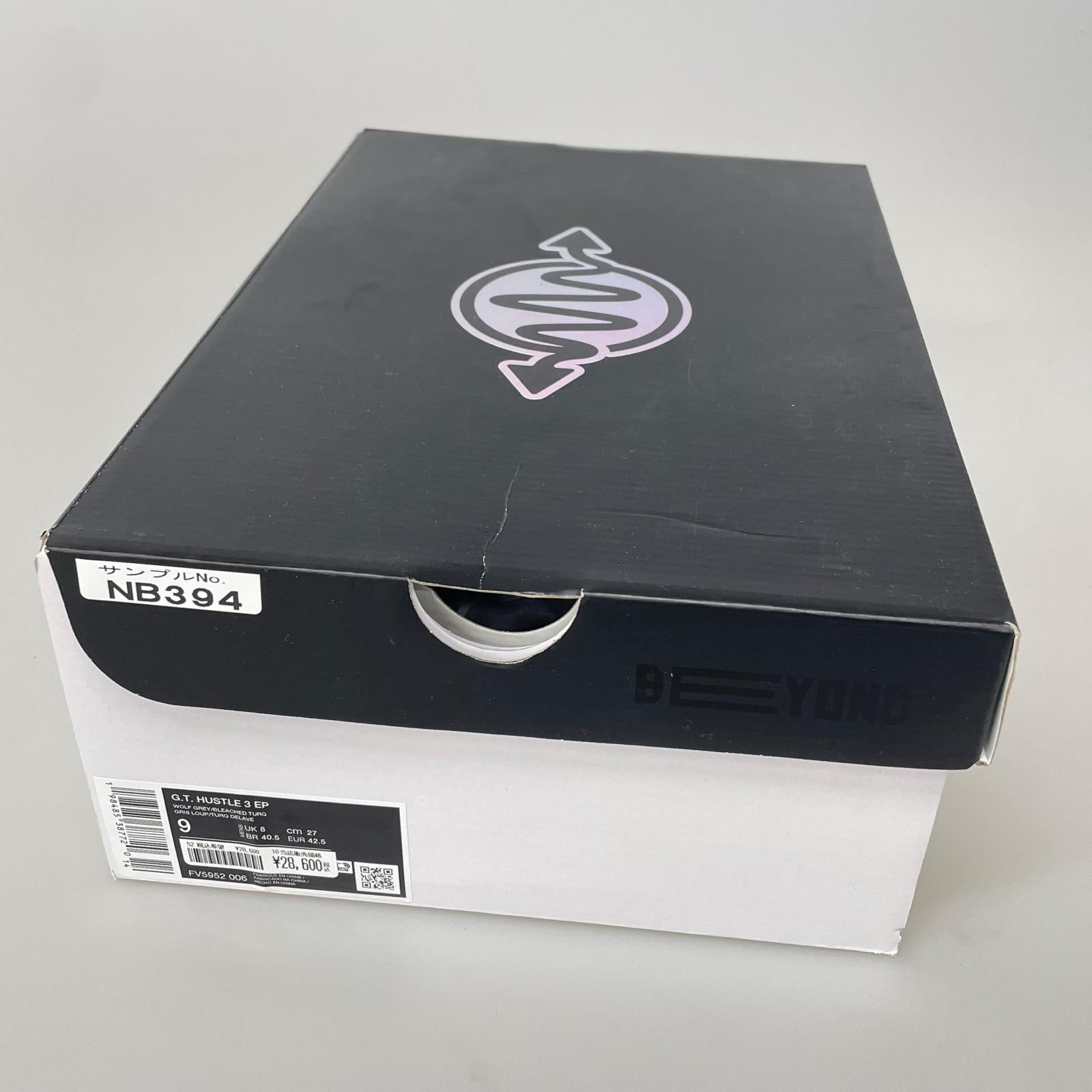 シューズ G.T.HUSTLE3 EP (27.0) 27cm (US9 UK8 1/2 EU44) グレー