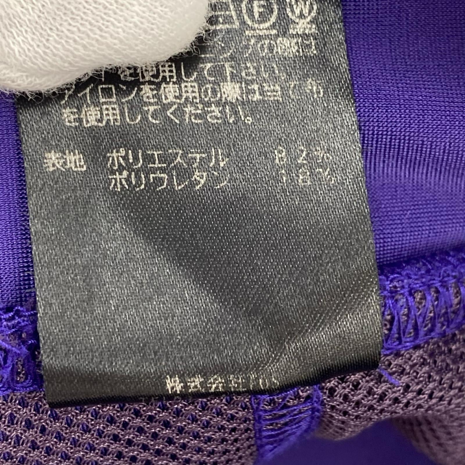 パンツ 22SS サテン 3タック イージーワイドスラックス 2 パープル