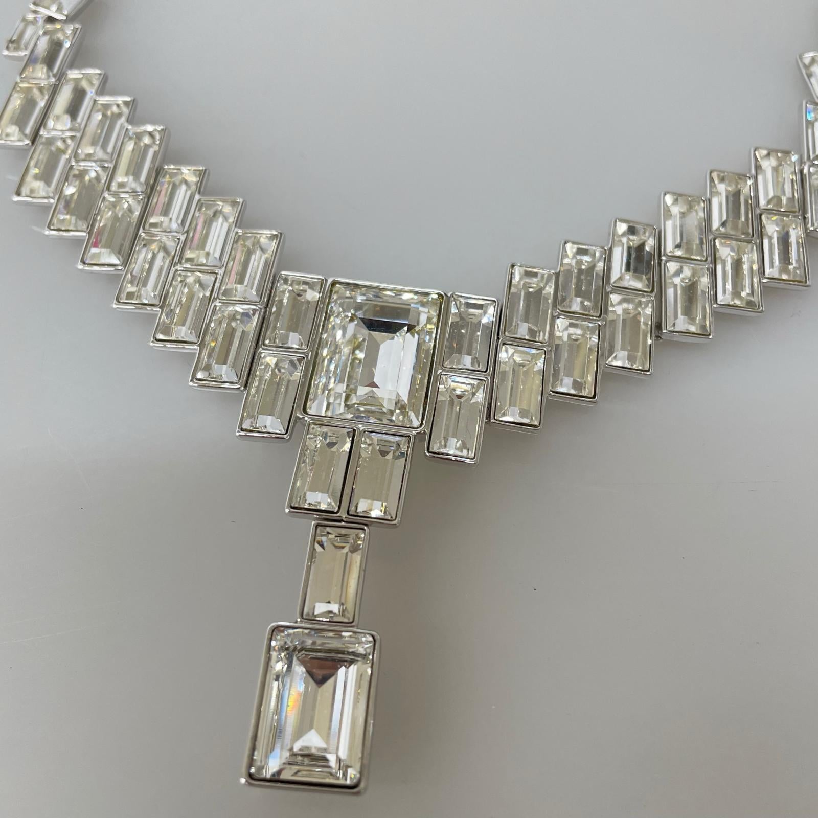 ネックレス prime time crystal シルバー