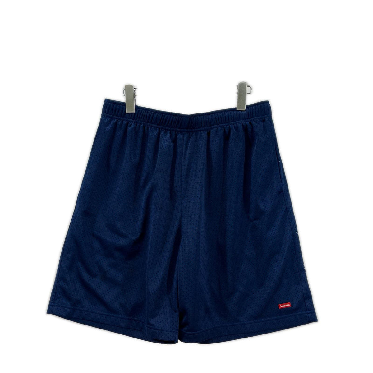 パンツ small box baggy mesh short S ブルー