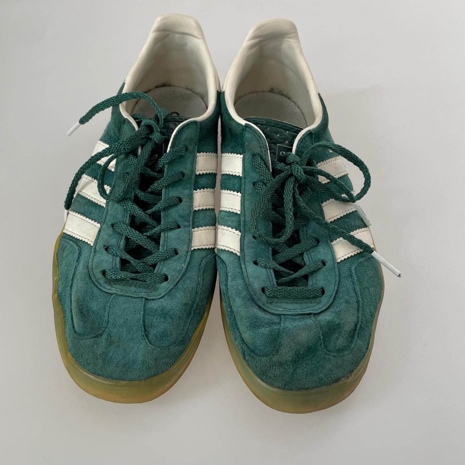 スニーカー GAZELLE INDOOR (25.5) V24909 緑 25.5cm (US7 1/2 UK7 EU41) グリーン