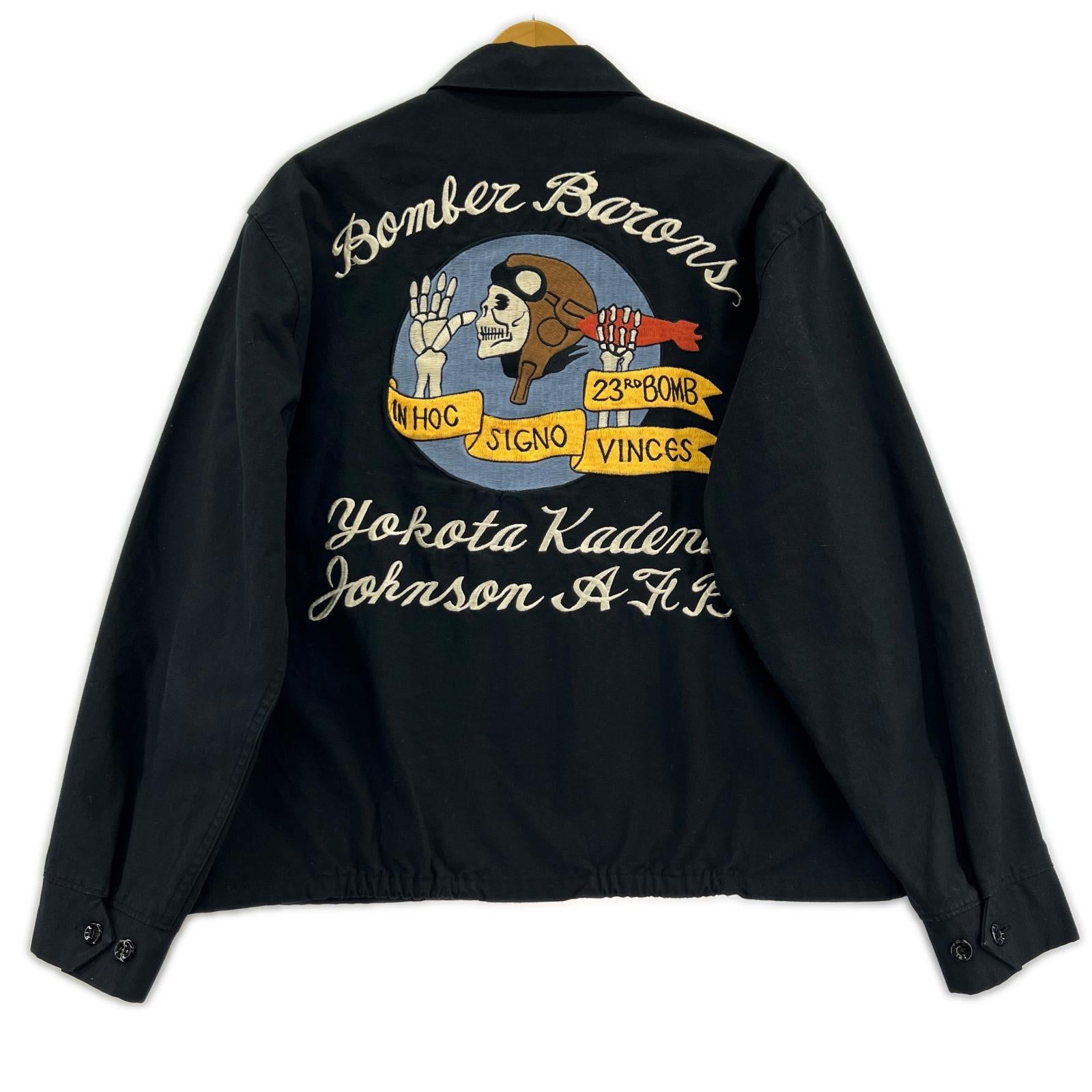 ジャケット Bomber Barons スーベニアジャケット 38 BLK 38 ブラック