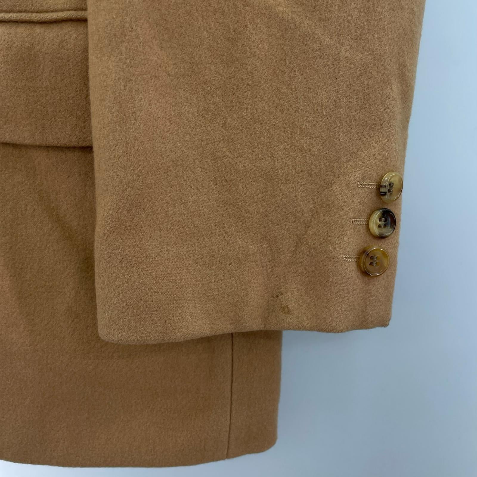テーラードジャケット HOMME PLUS AD1990 ウール テーラード 茶 M M ブラウン