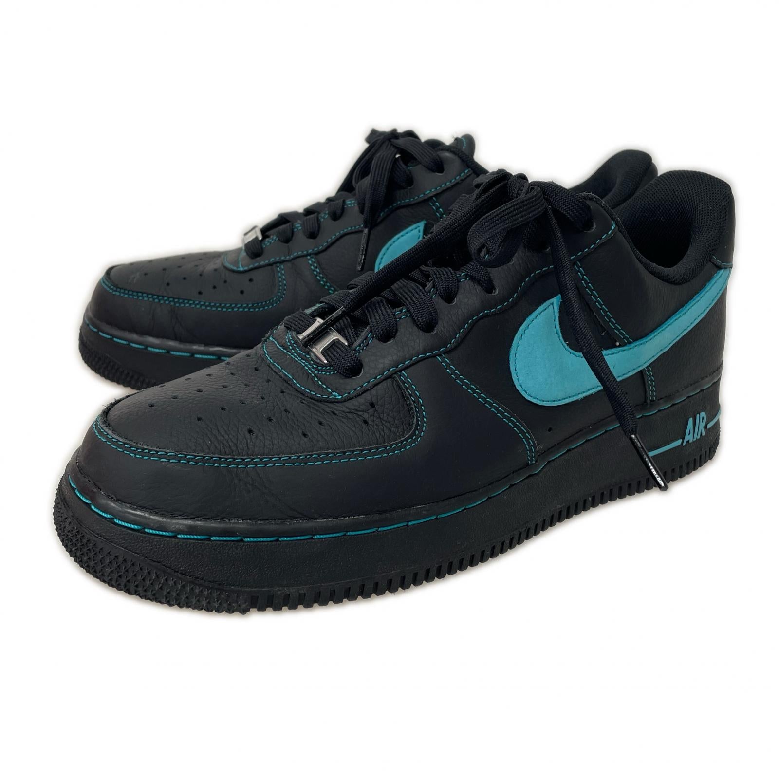 スニーカー Nike Air Force 1 Low "Black Tiffany" 27cm (US9 UK8 1/2 EU44) ブラック