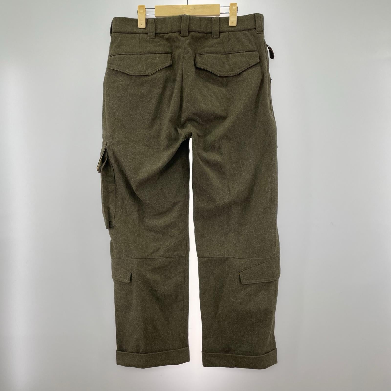 パンツ POLO RALPH LAUREN デザインポケットウールパンツ カーキ 34 カーキ