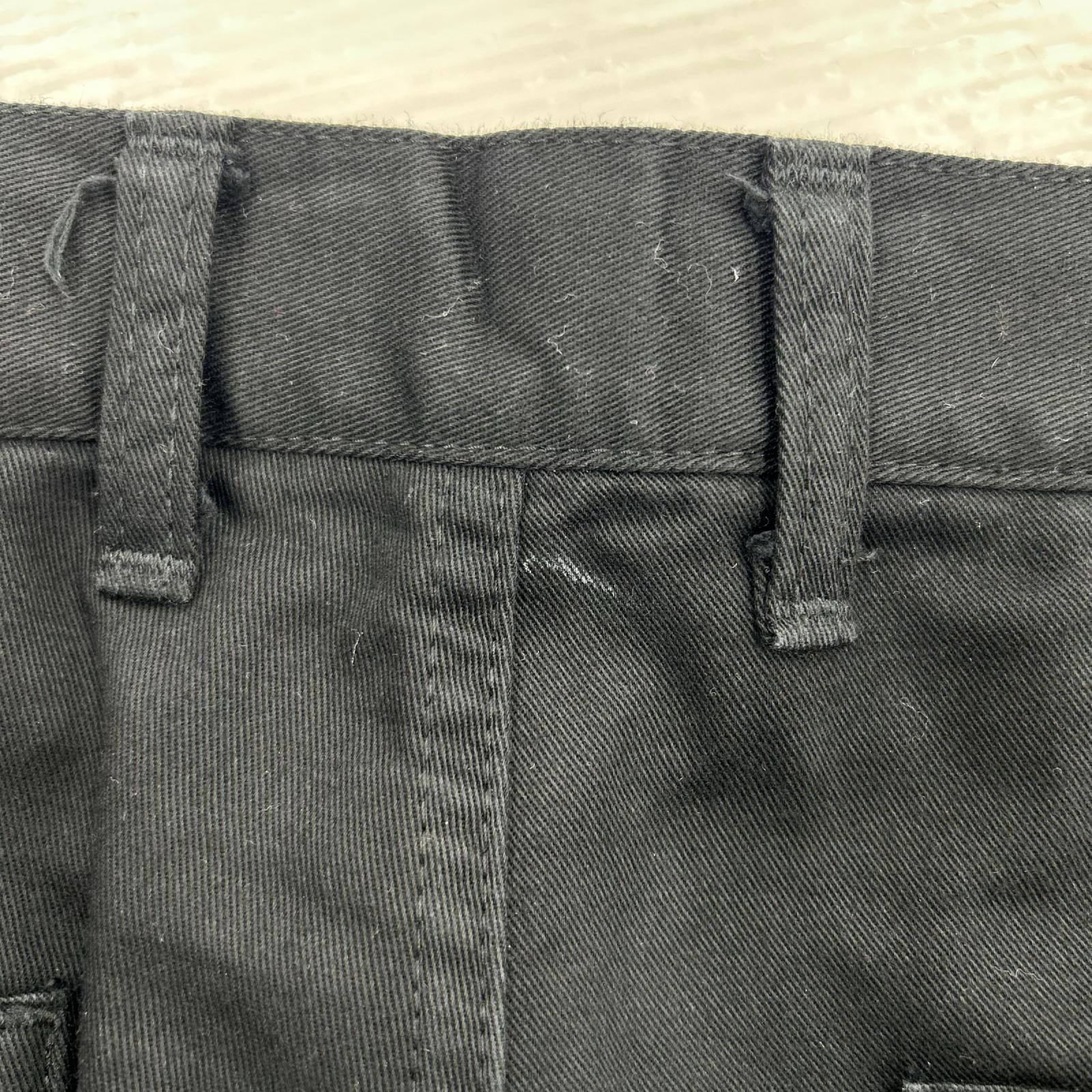 ショートパンツ 22ss COTTON. TWILL SHORTS 黒 03 3 ブラック