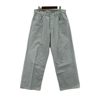 パンツ Scye Stretch Cotton Duck Wide Leg Jeans 31 サックス 31