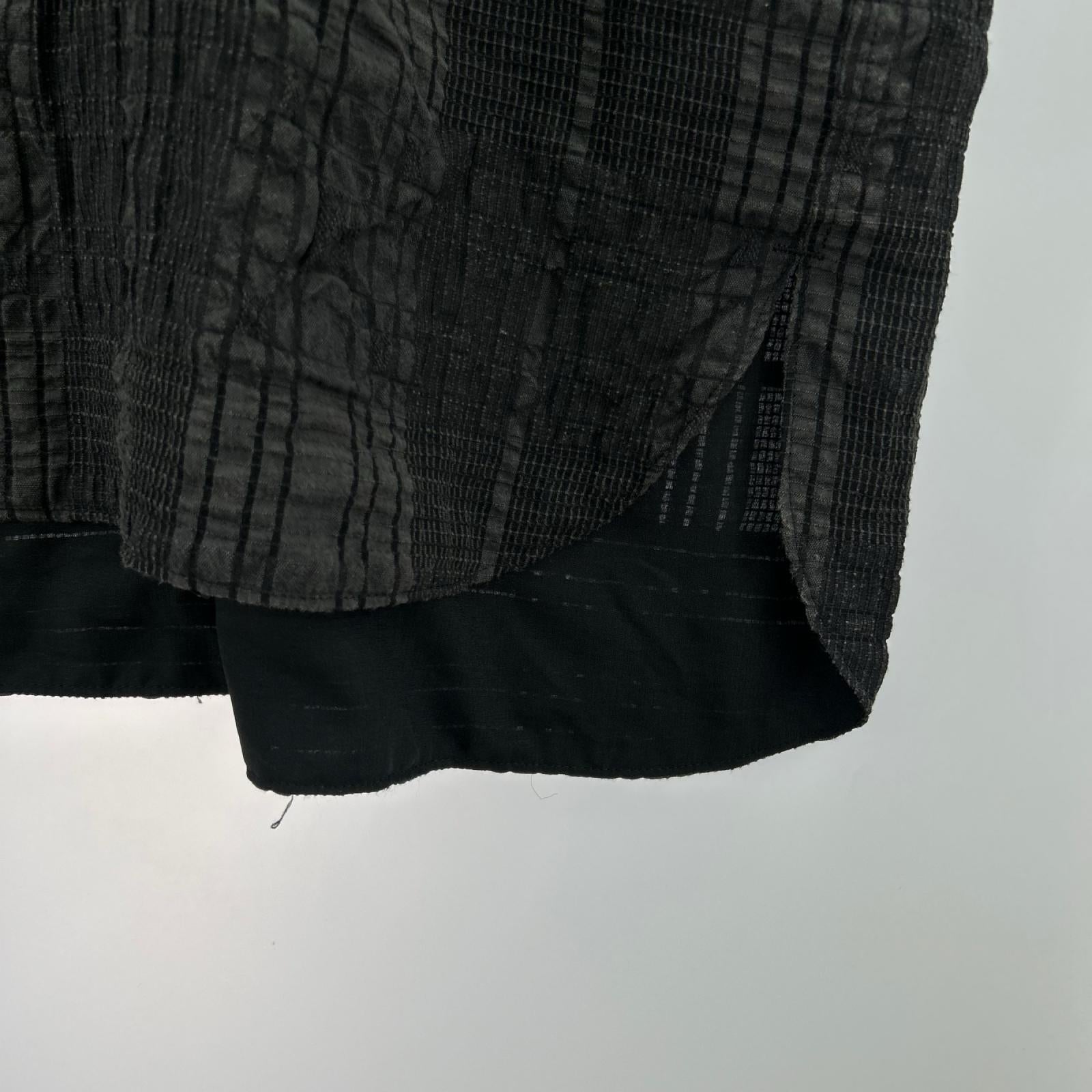 半袖シャツ POLYPLOID OPEN COLLAR SHIRT 3 黒 3 ブラック