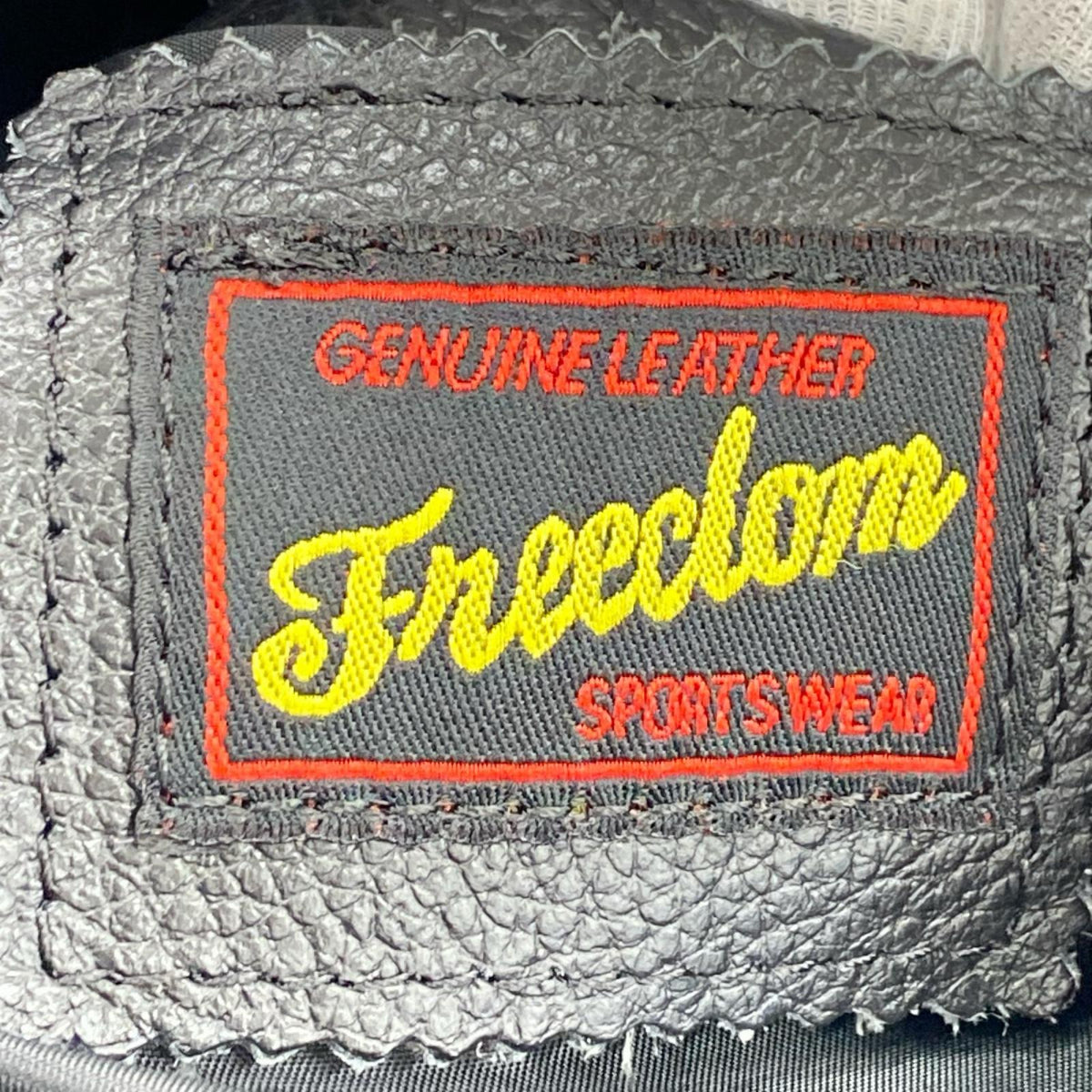 レザージャケット Freedom Sportwear ダブルライダース 42 ブラック