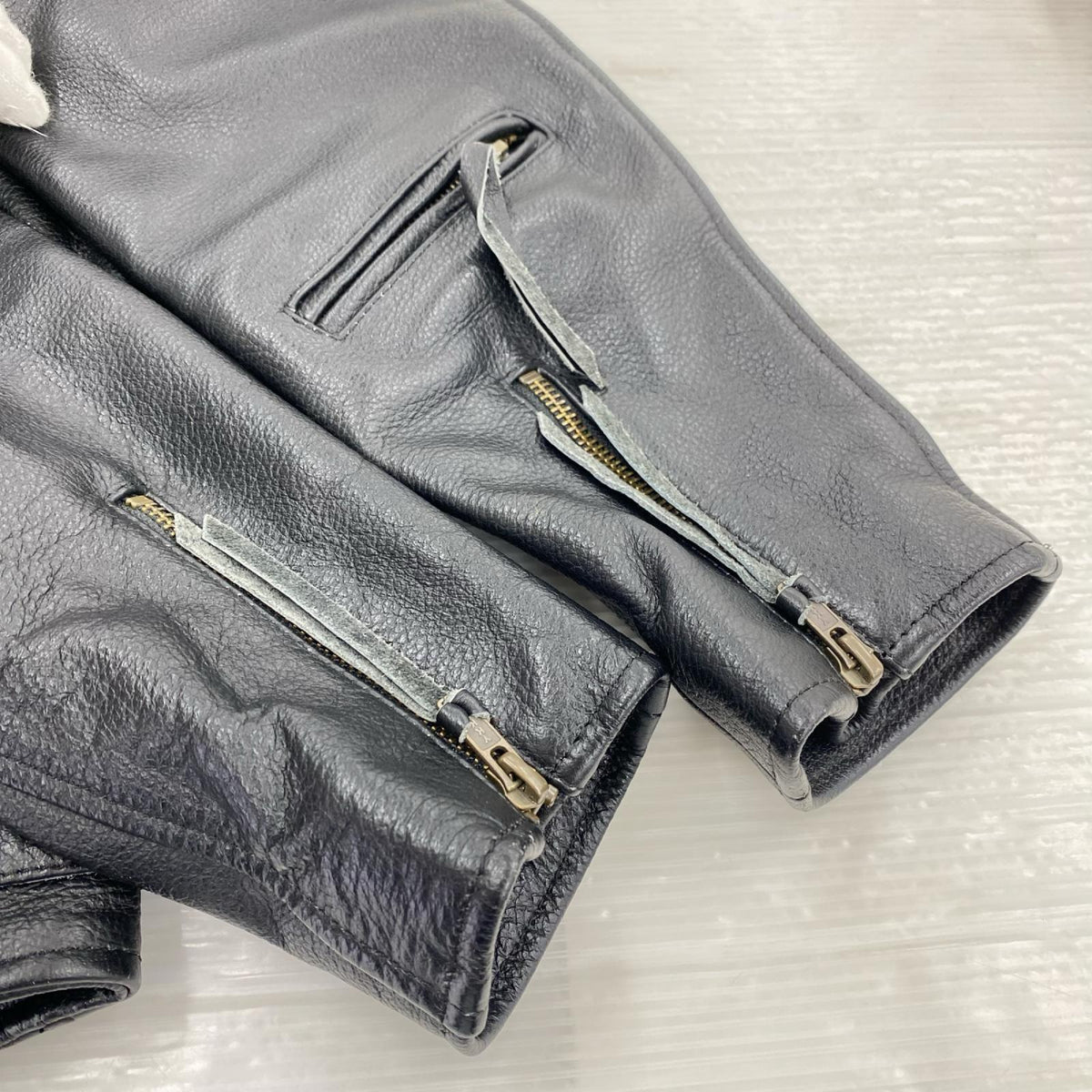レザージャケット Freedom Sportwear ダブルライダース 42 ブラック