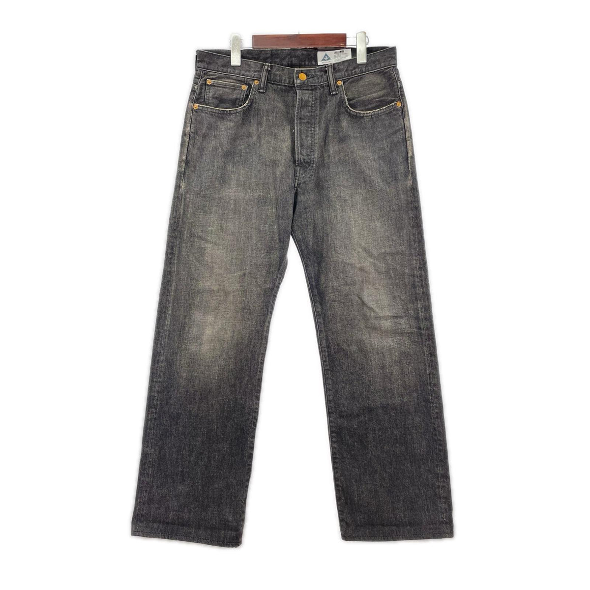 デニムパンツ 26ss LASSIC WASHED DENIM PANTS M ブラック