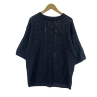 半袖Tシャツ S/S サマーニット ブラック M ブラック