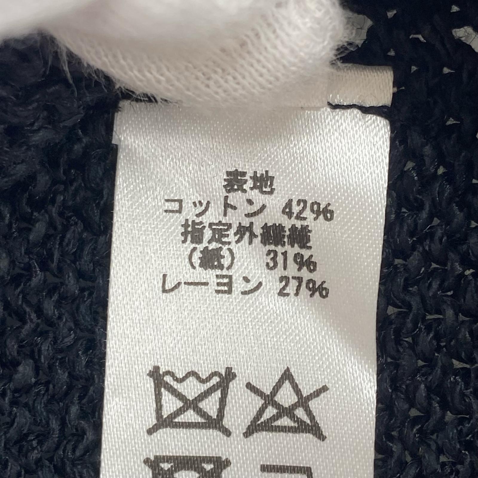 半袖Tシャツ S/S サマーニット ブラック M ブラック