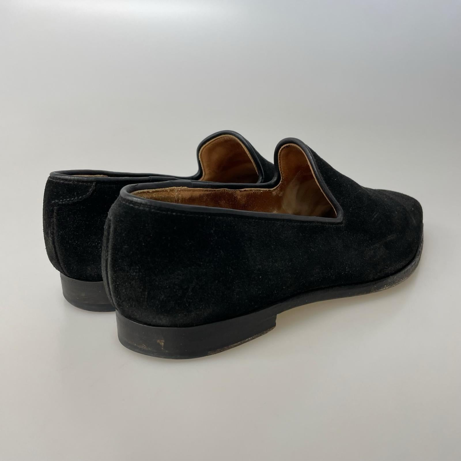 シューズ KENSINGTON スエード 黒 7 ブラック