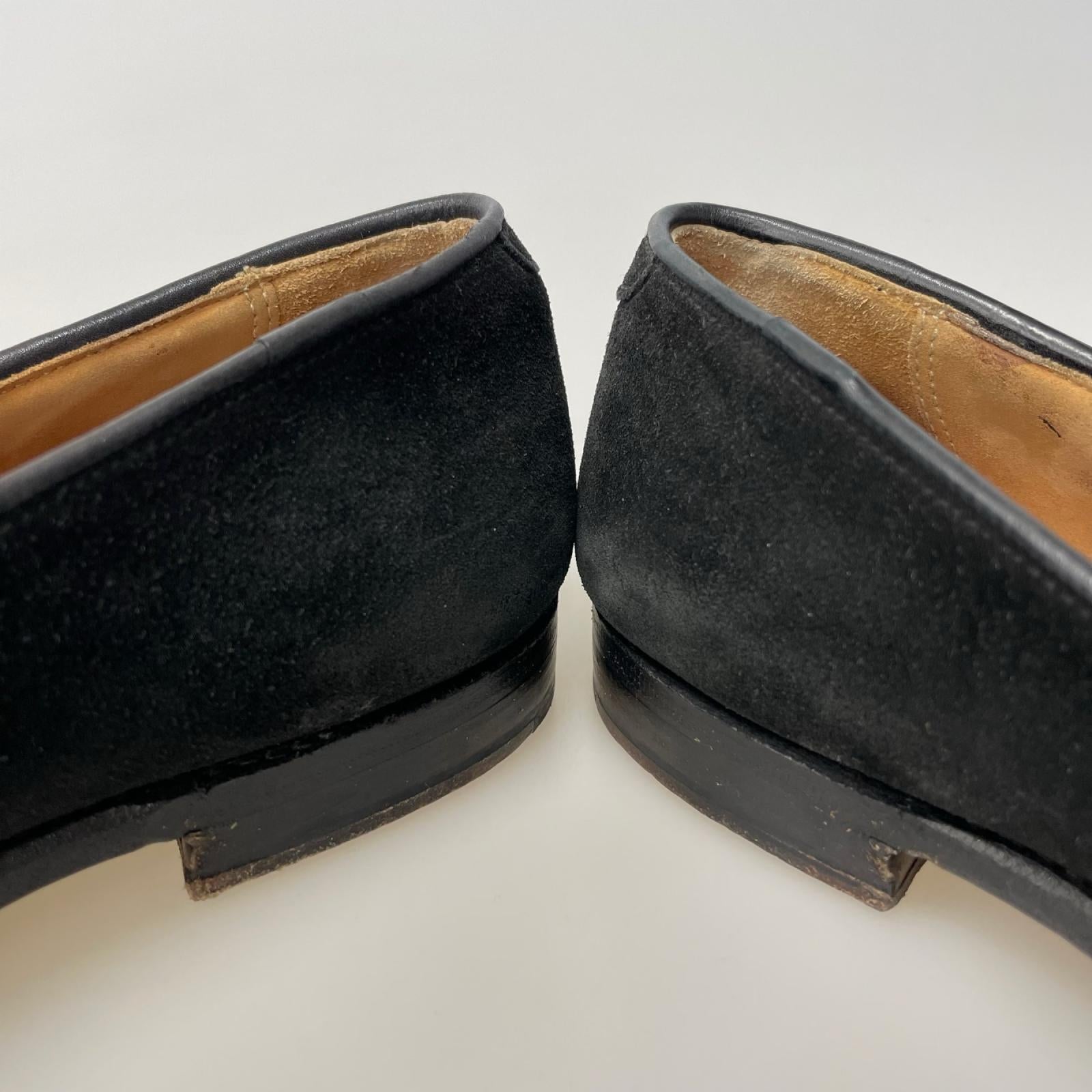 シューズ KENSINGTON スエード 黒 7 ブラック