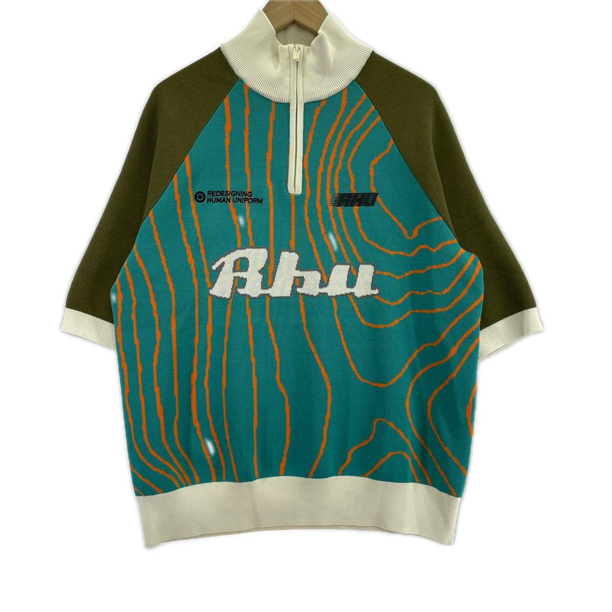 半袖Tシャツ ×RHUIGI Half-zip Tee XL