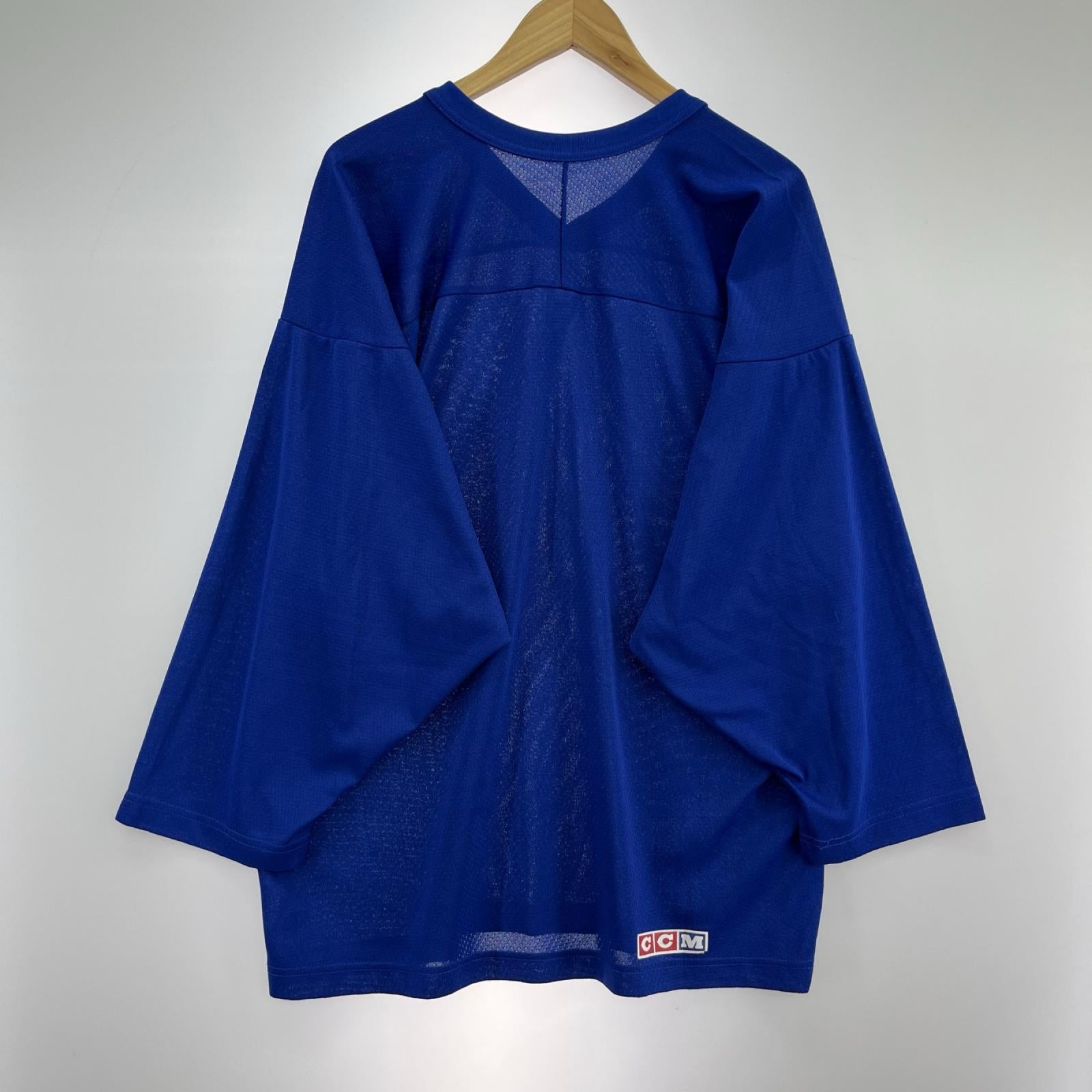 長袖Tシャツ CCM Ice hockey Shirt M BLU M
