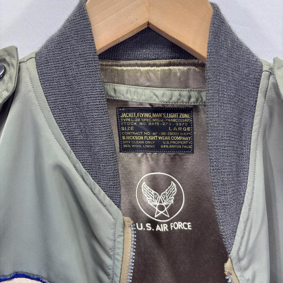 ジャケット L-2B FLIGHT JACKET