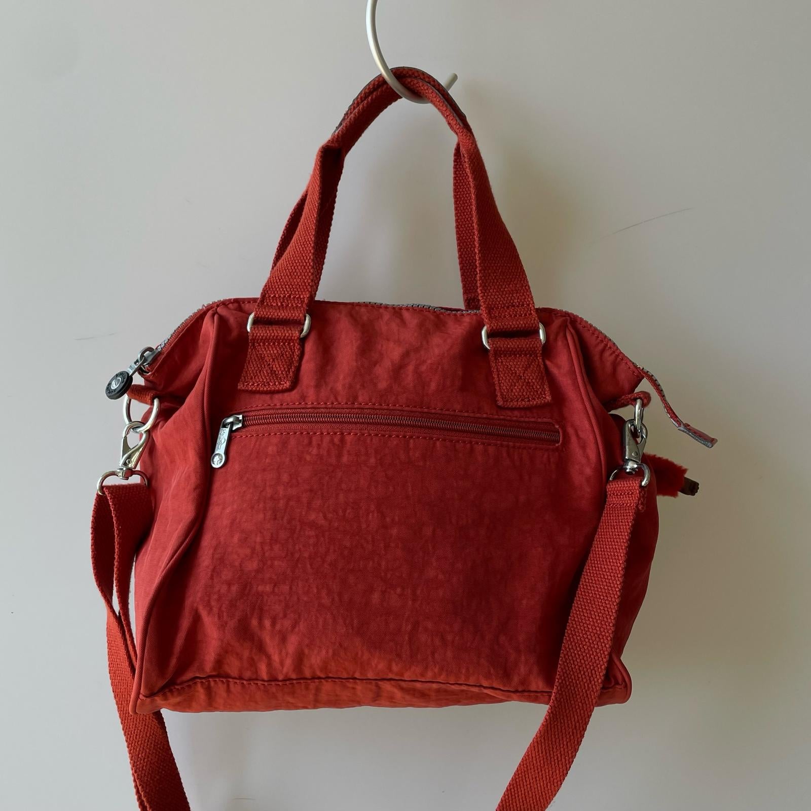ボディバッグ KIPLING 赤 ブラウン
