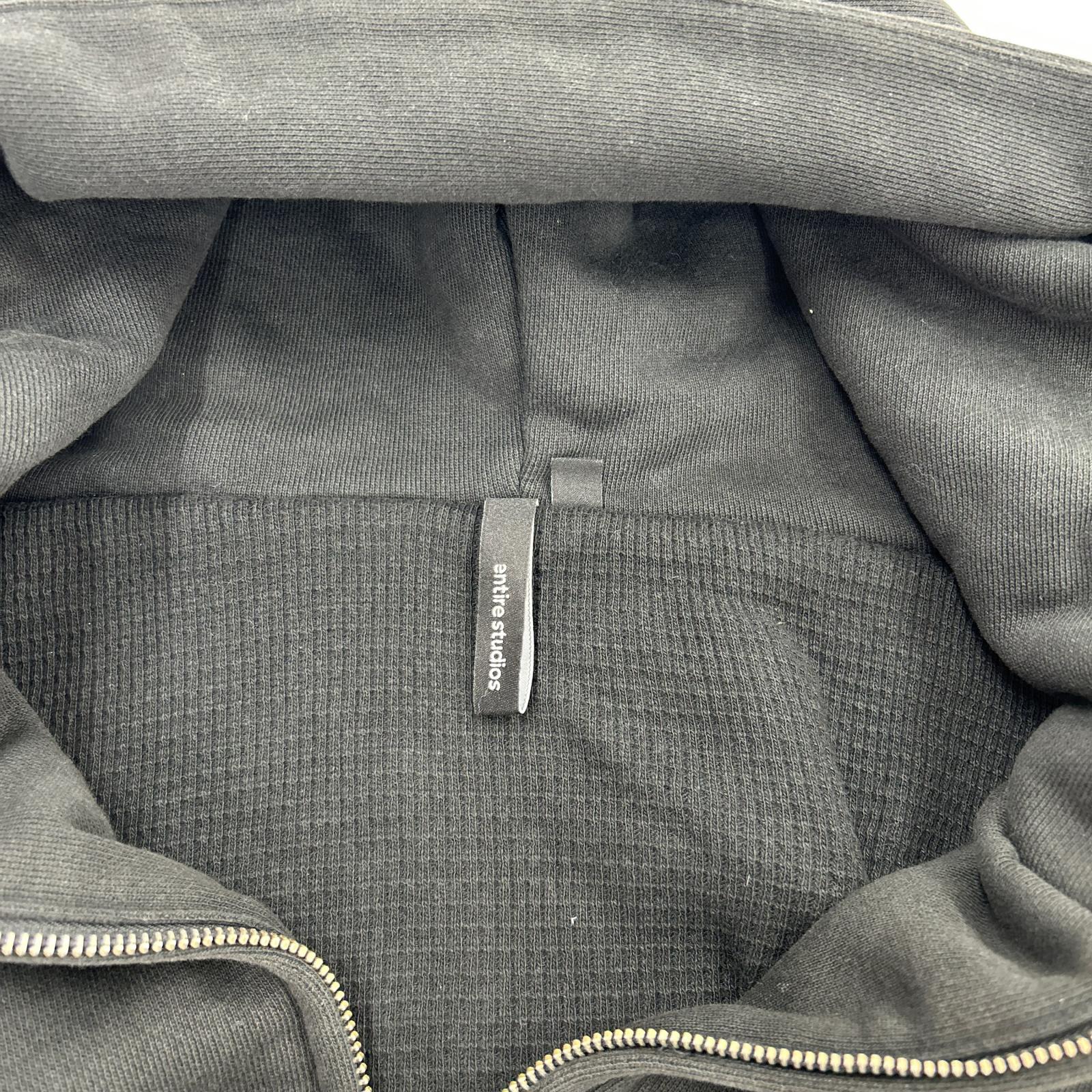パーカー Entire Studios THERMAL HOOD(XS) ブラック