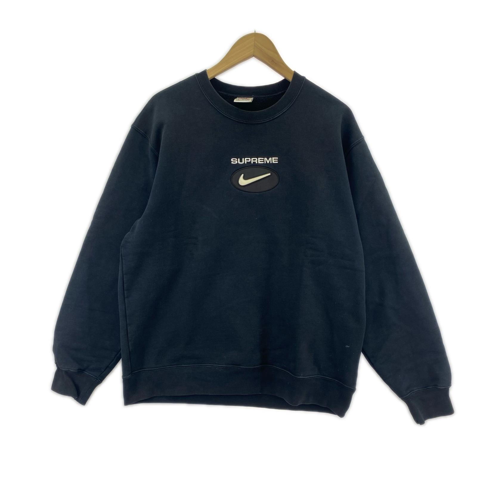 スウェット NIKE Supreme 20AW/Jewel Crewneck BLK M グレー