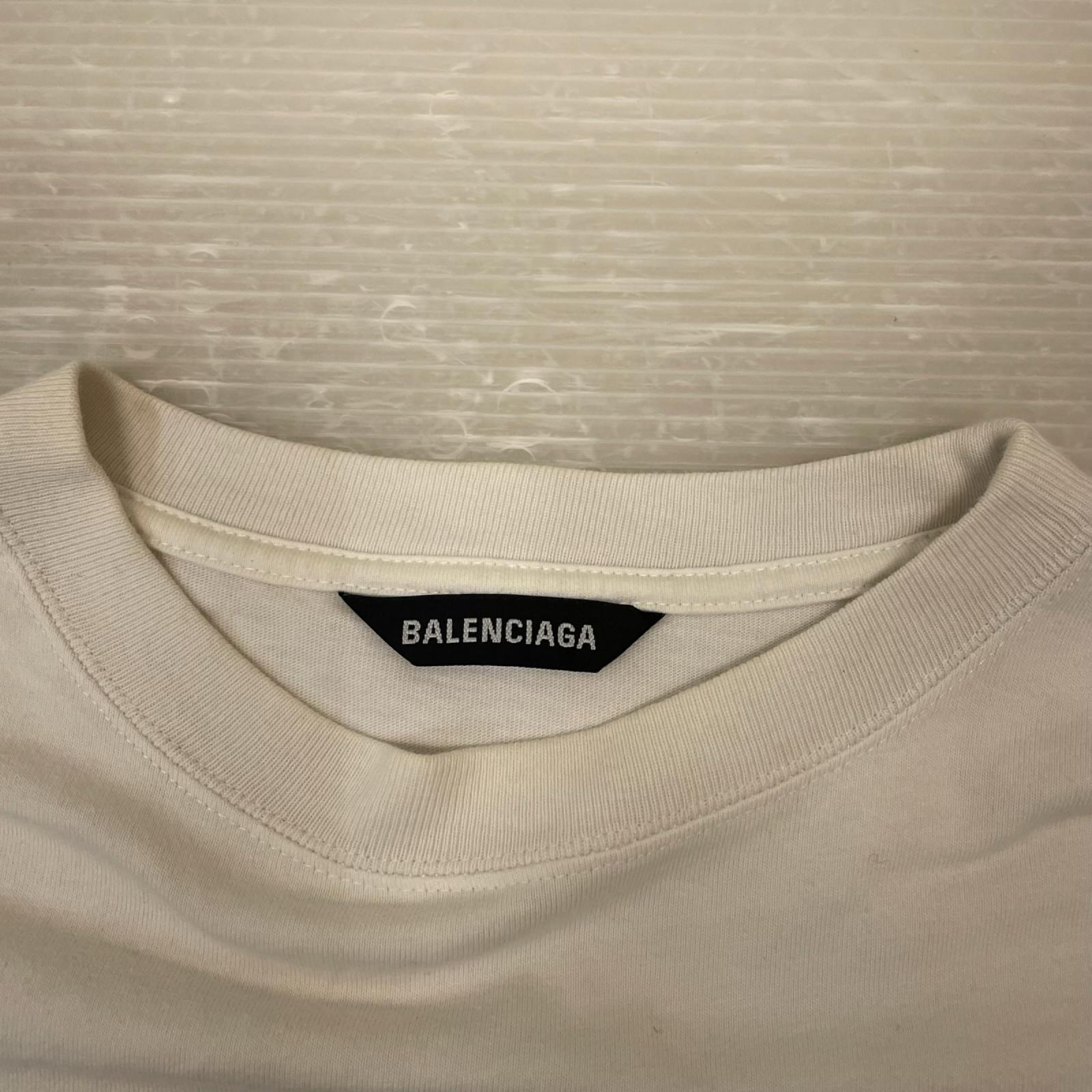 BALENCIAGA Arrow Wi-Fi プリント オーバーサイズTシャツ