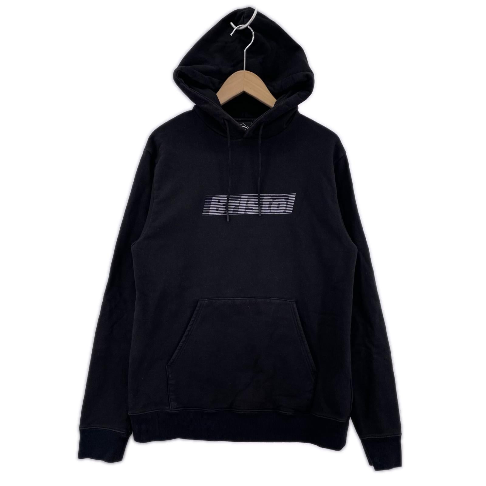 パーカー EFFECT LINE LOGO TEAM SWEAT HOODIE M M ブラック