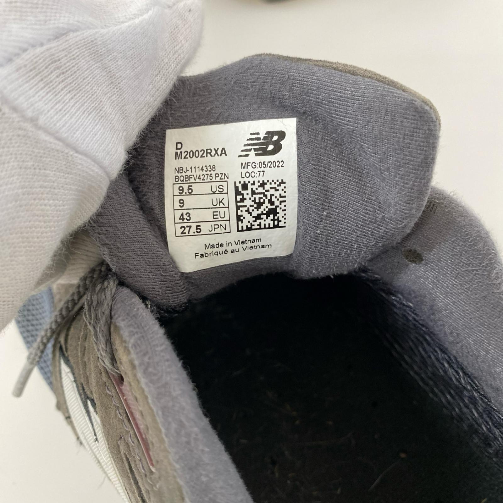 スニーカー M2002RXA (27.5) 27.5cm (US9 1/2 UK9 EU45)