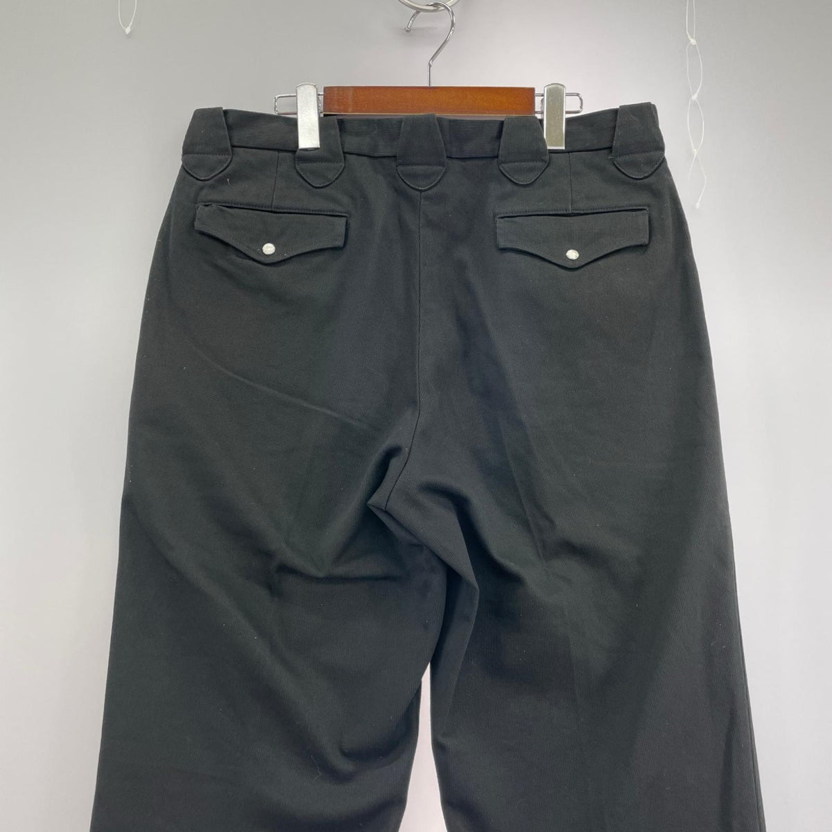 パンツ MASSES WESTERN PANTS (L) L ブラック