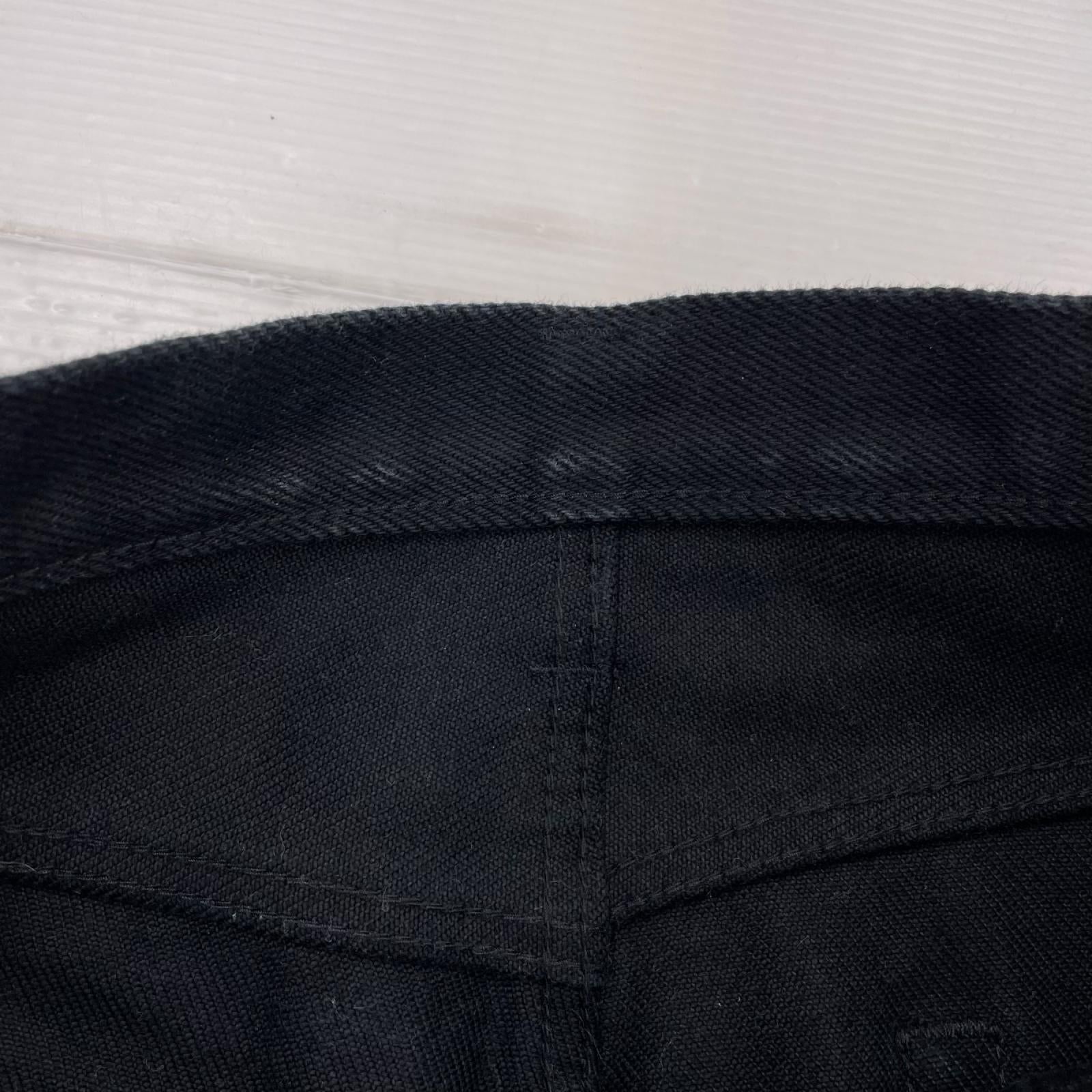 デニムパンツ ブラック W38 36 ブラック