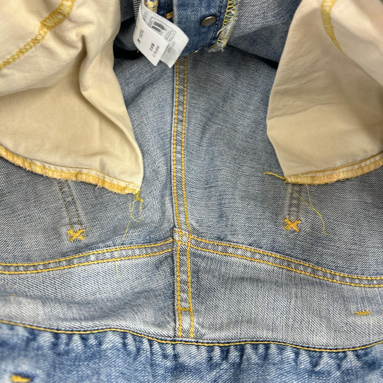 デニムパンツ 90s サイド黒タグ復刻 101B W34 34 ブルー
