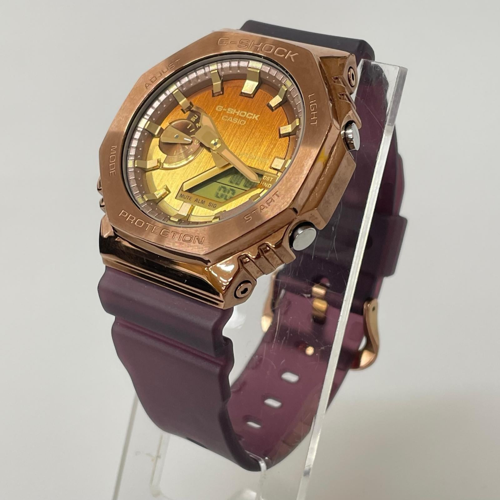 腕時計 CASIO GM-2100CL クォーツ 腕時計 ブラウン