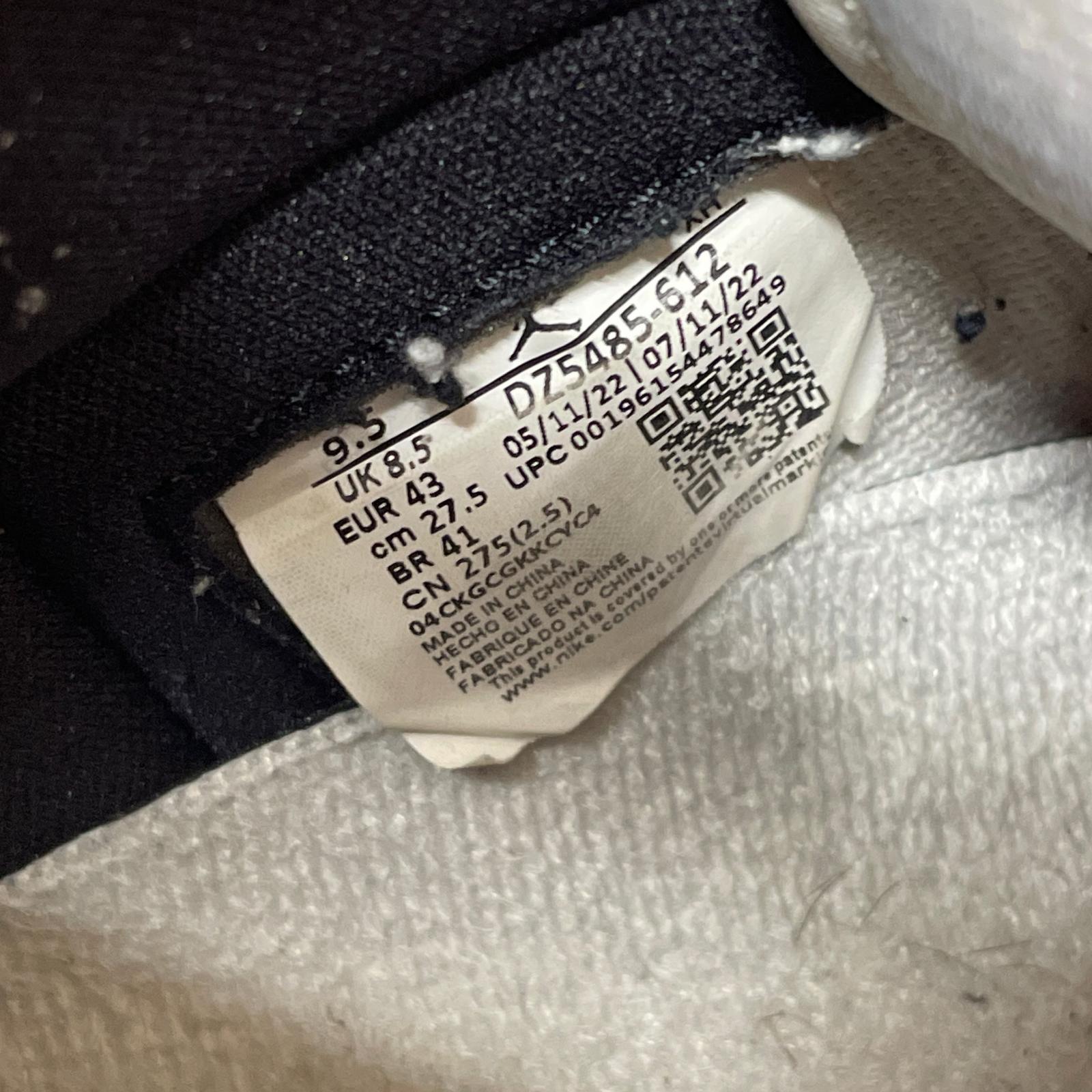 スニーカー AIR JORDAN 1 HIGH Lost&Found 27.5cm (US9 1/2 UK9 EU45)